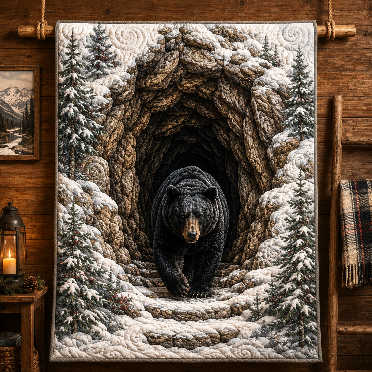 Cave Guardian Quilted Blanket NCU0TV1931
