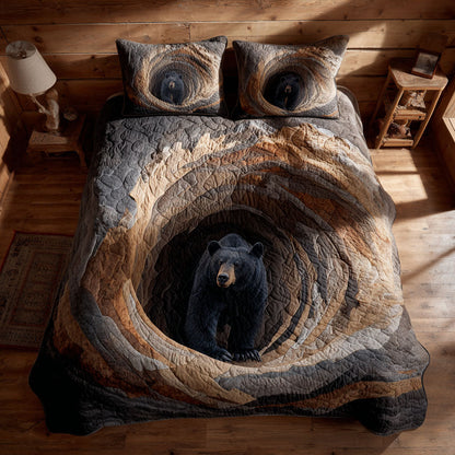 Cave Spirit 3-Piece Quilted Bedding Set NCU0TV1156