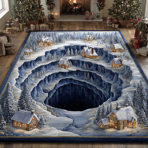 Cavern Christmas Village Area Rug NCU0HH1139