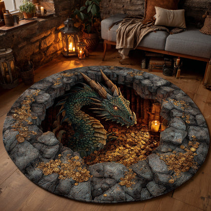 Cavern Keeper Quilted Round Mat NCU0DV7913