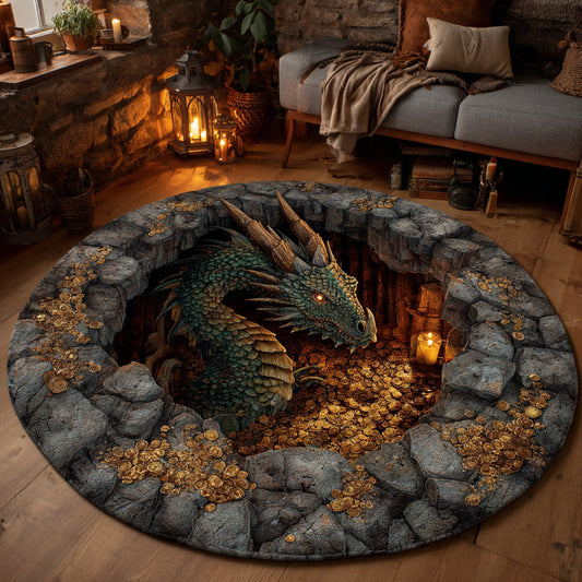 Cavern Keeper Quilted Round Mat NCU0DV7913