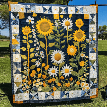 Celestial Garden Quilted Blanket NCU0TH1008