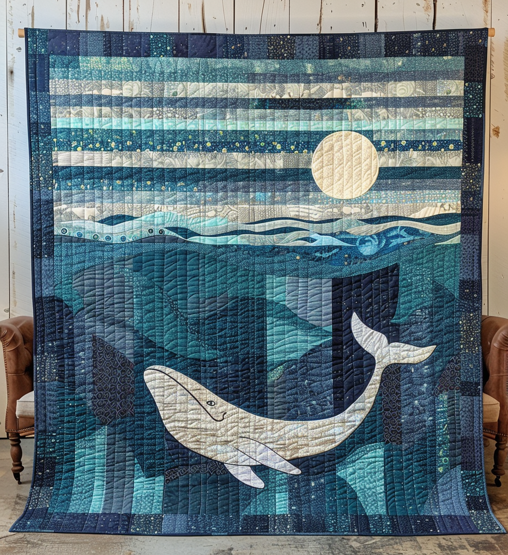 Celestial Sea Quilted Blanket NCU0PT207