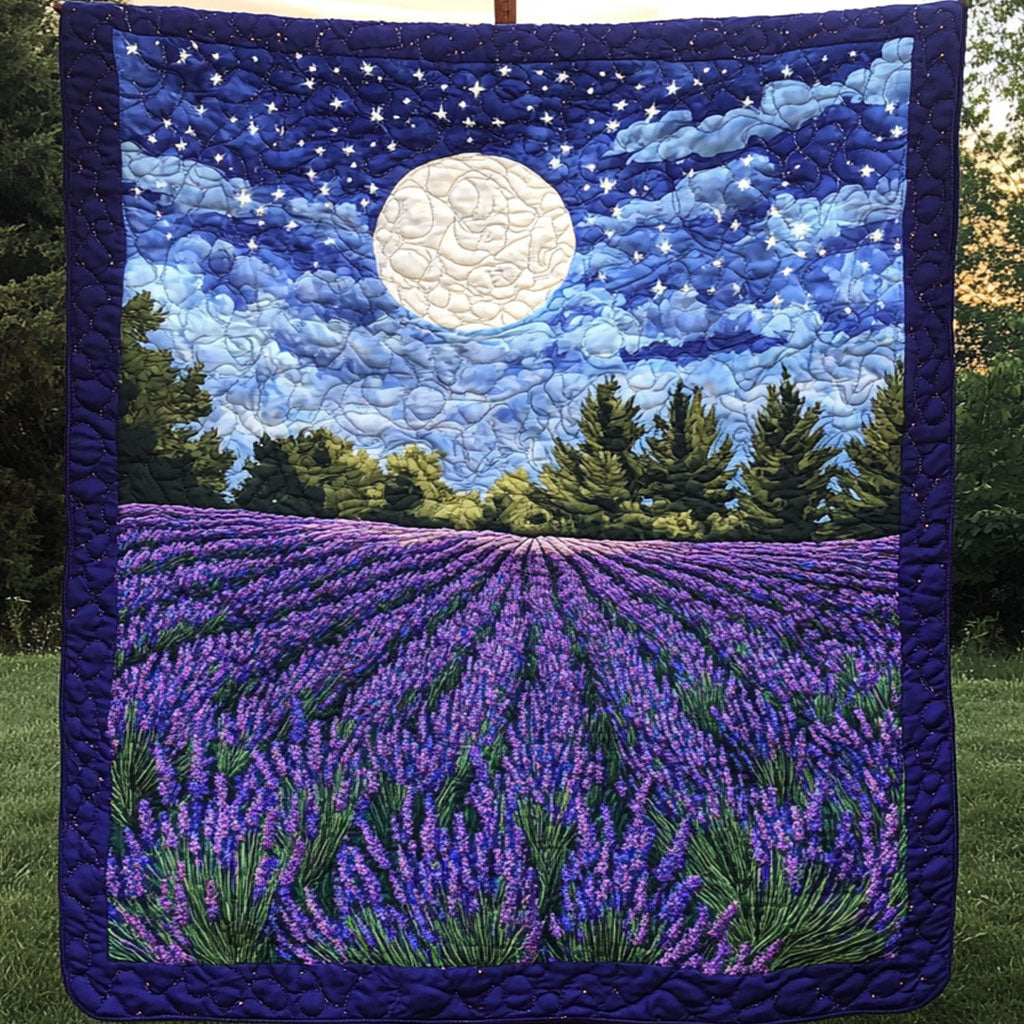 Celestial Bloom Quilted Blanket NCU0NT6745