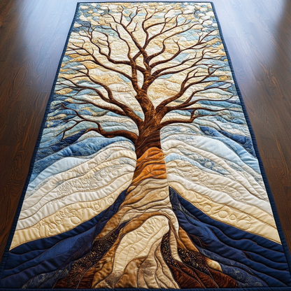 Celestial Branches Quilted Table Runner NCU0DK5463