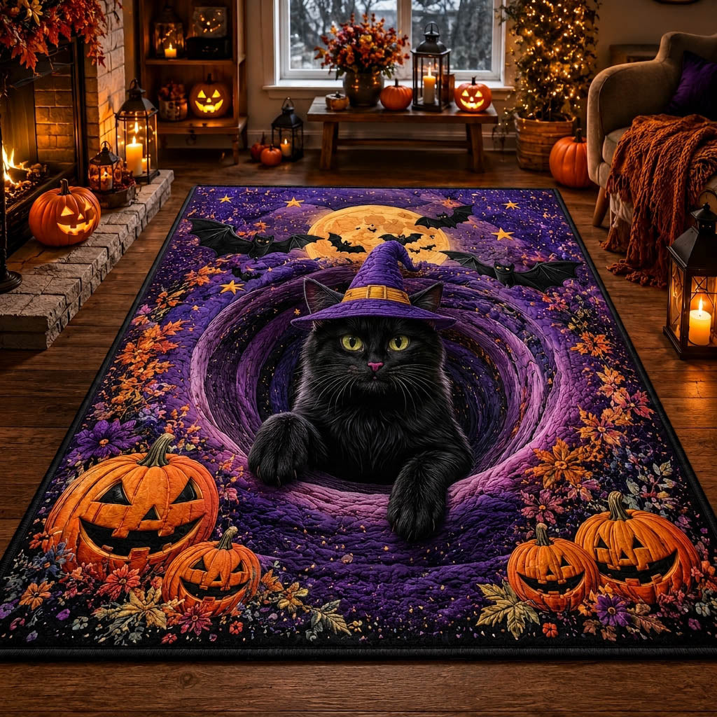 Celestial Cat Realm Area Rug NCU0HH2076