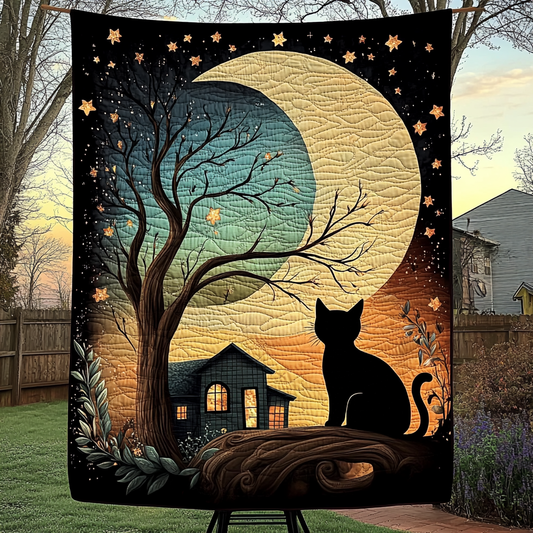 Celestial Cottage Quilted Blanket NCU0VH650