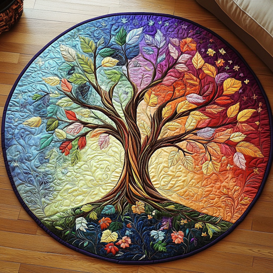 Celestial Dreams Quilted Round Mat NCU0NT3448