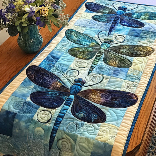 Celestial Flight Quilted Table Runner NCU0NT4996