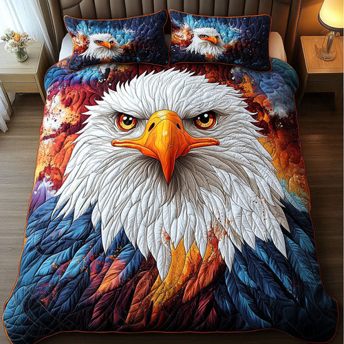 Celestial Majesty 3-Piece Quilted Bedding Set NCU0NT3775