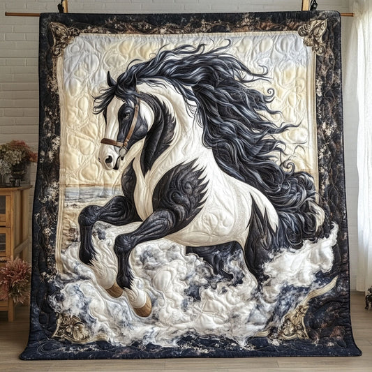 Celestial Mustang Quilted Blanket NCU0PT4361