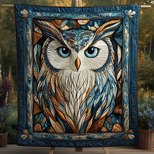 Celestial Owl Quilted Blanket NCU0DK2201