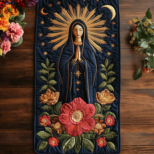 Celestial Radiance Quilted Table Runner NCU0NT7913