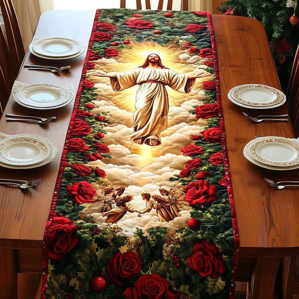 Celestial Radiance Quilted Table Runner NCU0PT1677