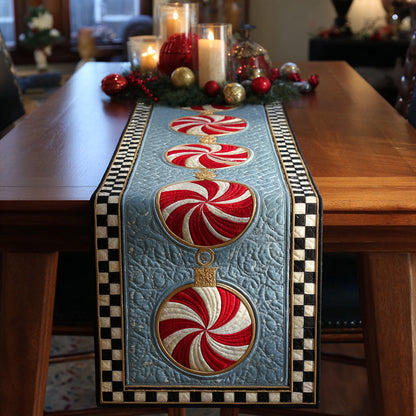 Celestial Swirl Quilted Table Runner NCU0TV293