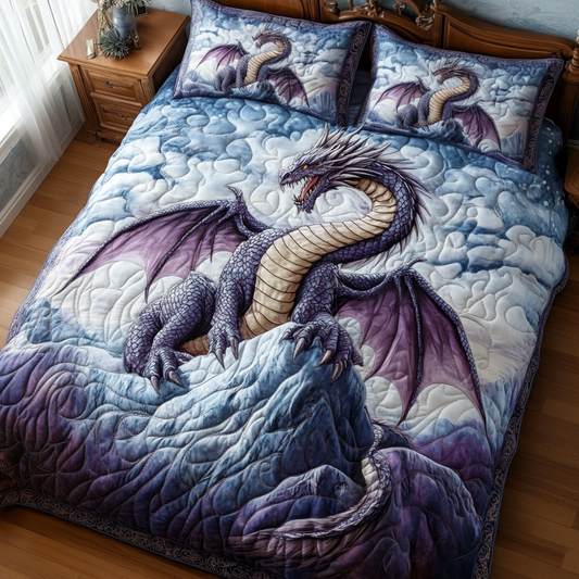 Celestial Talon 3-Piece Quilted Bedding Set NCU0DV2509