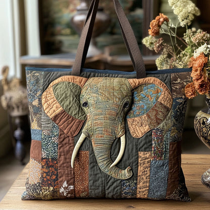 Celestial Trunk Quilted Tote Bag NCU0PT8910