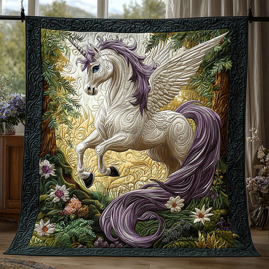 Celestial Unicorn Quilted Blanket NCU0DV6506