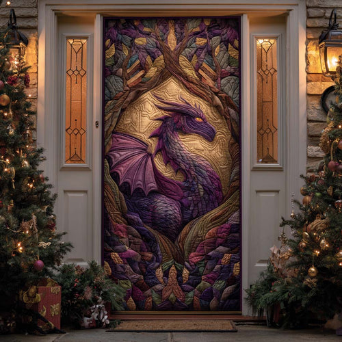 Celestial Warden Quilted Door Cover NCU0XD1781