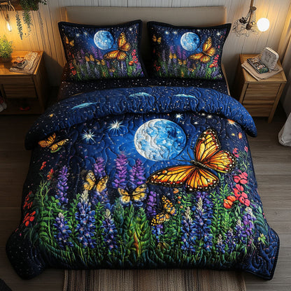 Celestial Wings 3-Piece Quilted Bedding Set NCU0NT5836