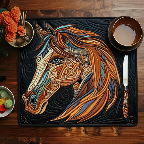 Celtic Horse Quilted Placemat NCU0TH011