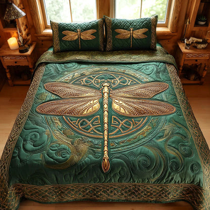 Celtic Glow 3-Piece Quilted Bedding Set NCU0TV1010