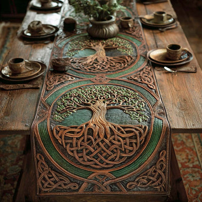 Celtic Grove Quilted Table Runner NCU0XD1103