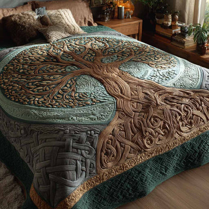 Celtic Heart Quilted Blanket NCU0XD2692