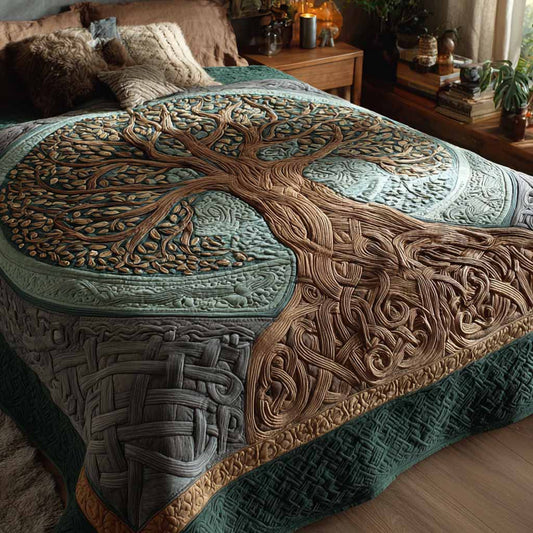 Celtic Heart Quilted Blanket NCU0XD2692