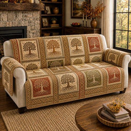 Celtic Heritage Quilted Sofa Cover NCU0TD3163