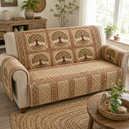 Celtic Spirit Quilted Sofa Cover NCU0TD3164
