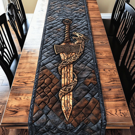 Celtic Valor Quilted Table Runner NCU0PT6812