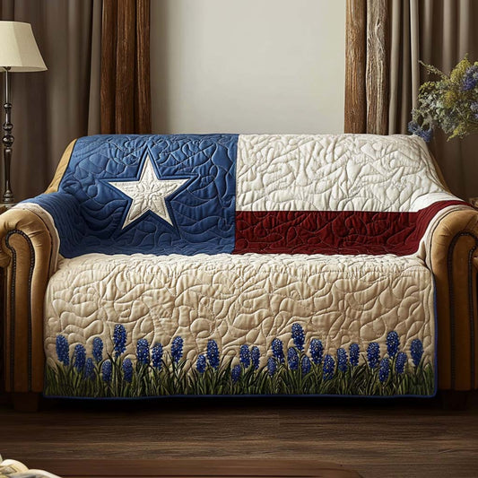 Central Texas Quilted Sofa Cover NCU0NT10797