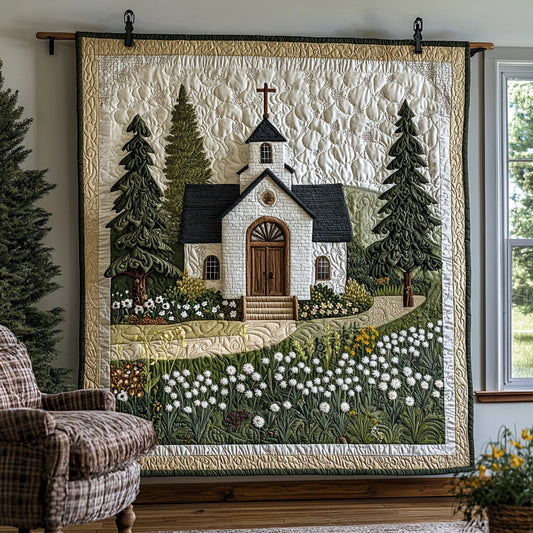 Chapel Bloom Quilted Blanket NCU0DV6652