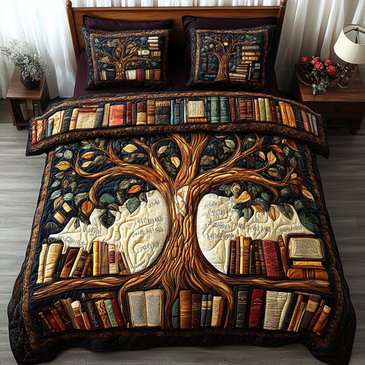 Chapter Comfort 3-Piece Quilted Bedding Set NCU0VH4310