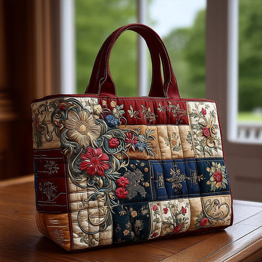 Chapter Dreams Quilted Tote Bag NCU0PT8135