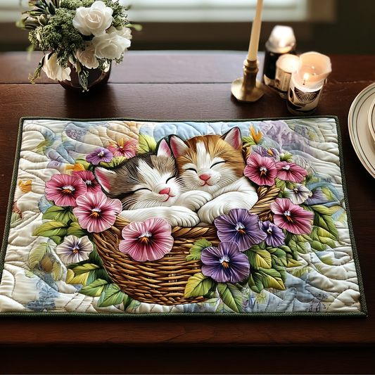 Charming Paws Quilted Placemat NCU0NT8859