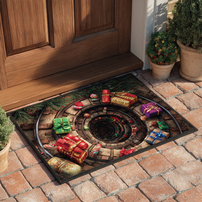 Charming Christmas Vortex Doormat NCU0HH871
