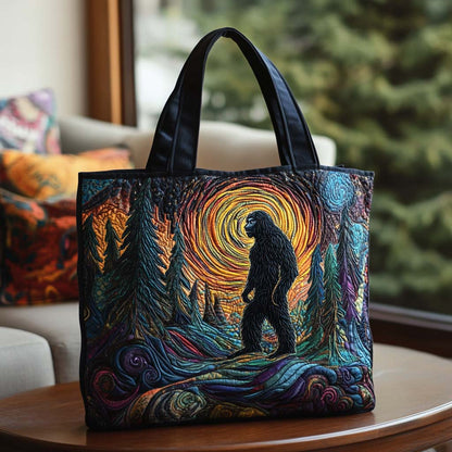 Bigfoot Quilted Tote Bag NCU0VT232