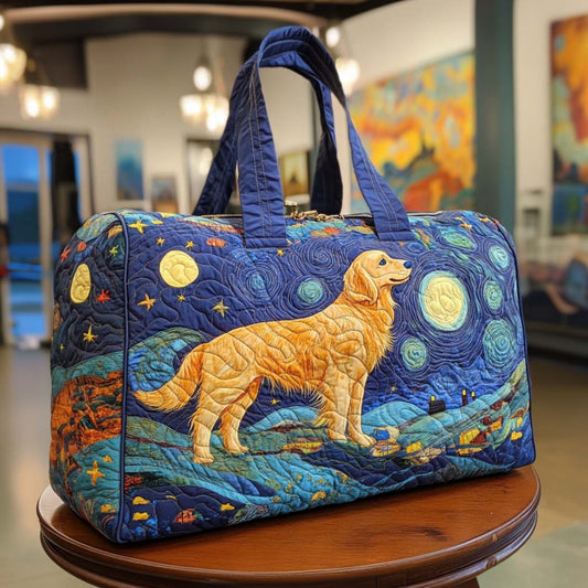 Cheerful Friend Quilted Duffle Bag NCU0NT9656