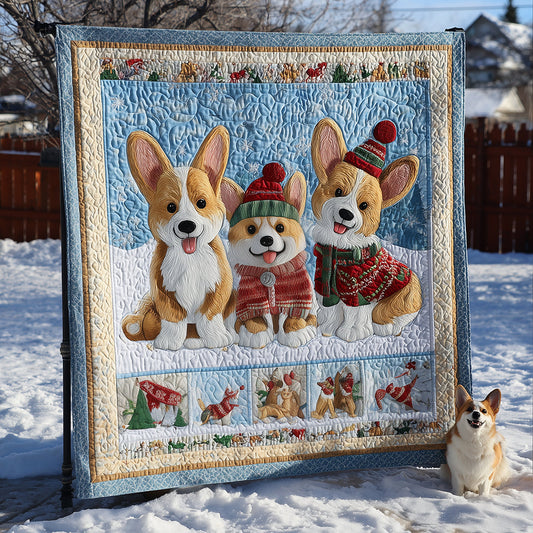 Cheerful Paws Quilted Blanket NCU0TH3447