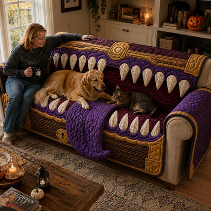 Chest Monster Quilted Sofa Cover NCU0DV9826
