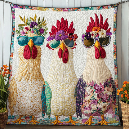 Chic Chick Queens Quilted Blanket NCU0NT6944