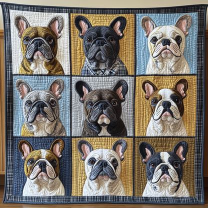 Chic Chien Quilted Blanket NCU0DK1268