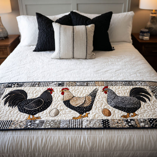 Chick Charm Quilted Bed Runner NCU0PT8057