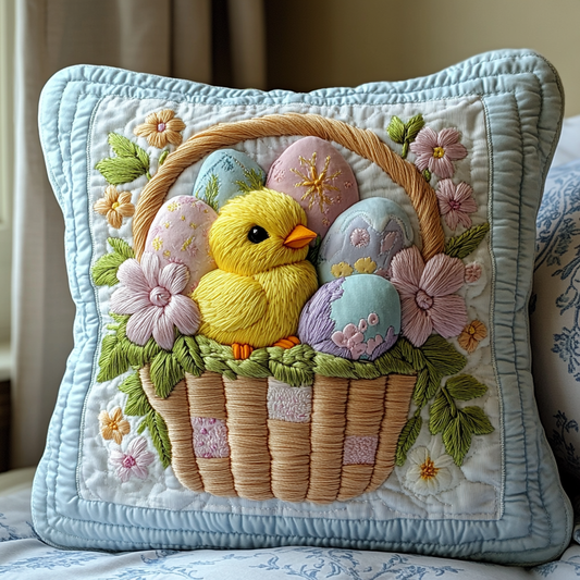 Chick Charm Quilted Pillow Case NCU0DV3168