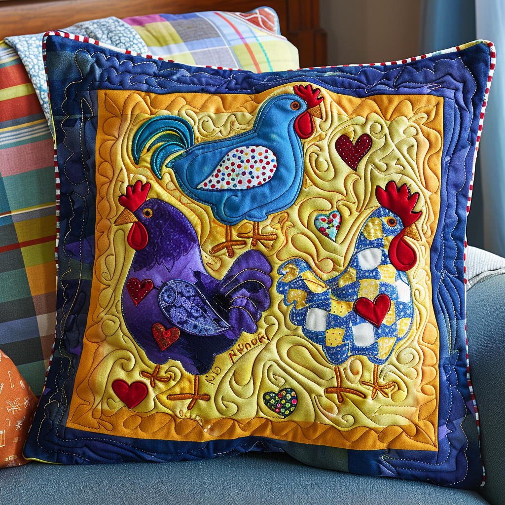 Chick Charm Quilted Pillow Case NCU0TL550