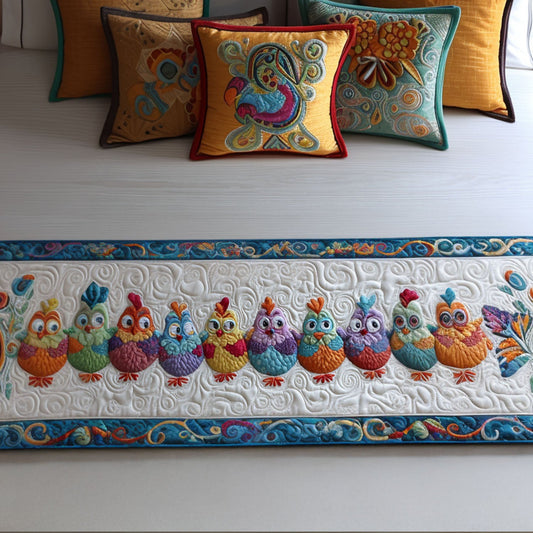 Chick Parade Quilted Bed Runner NCU0PT8058
