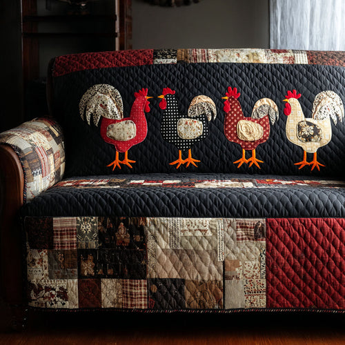 Chicken Spring Quilted Sofa Cover NCU0DK11665