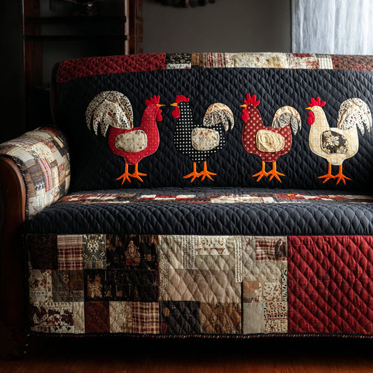 Chicken Spring Quilted Sofa Cover NCU0DK11665